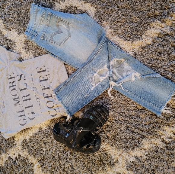 ⚡COPY - Levi's 524 too super low Size 9 medium - Picture 7 of 12